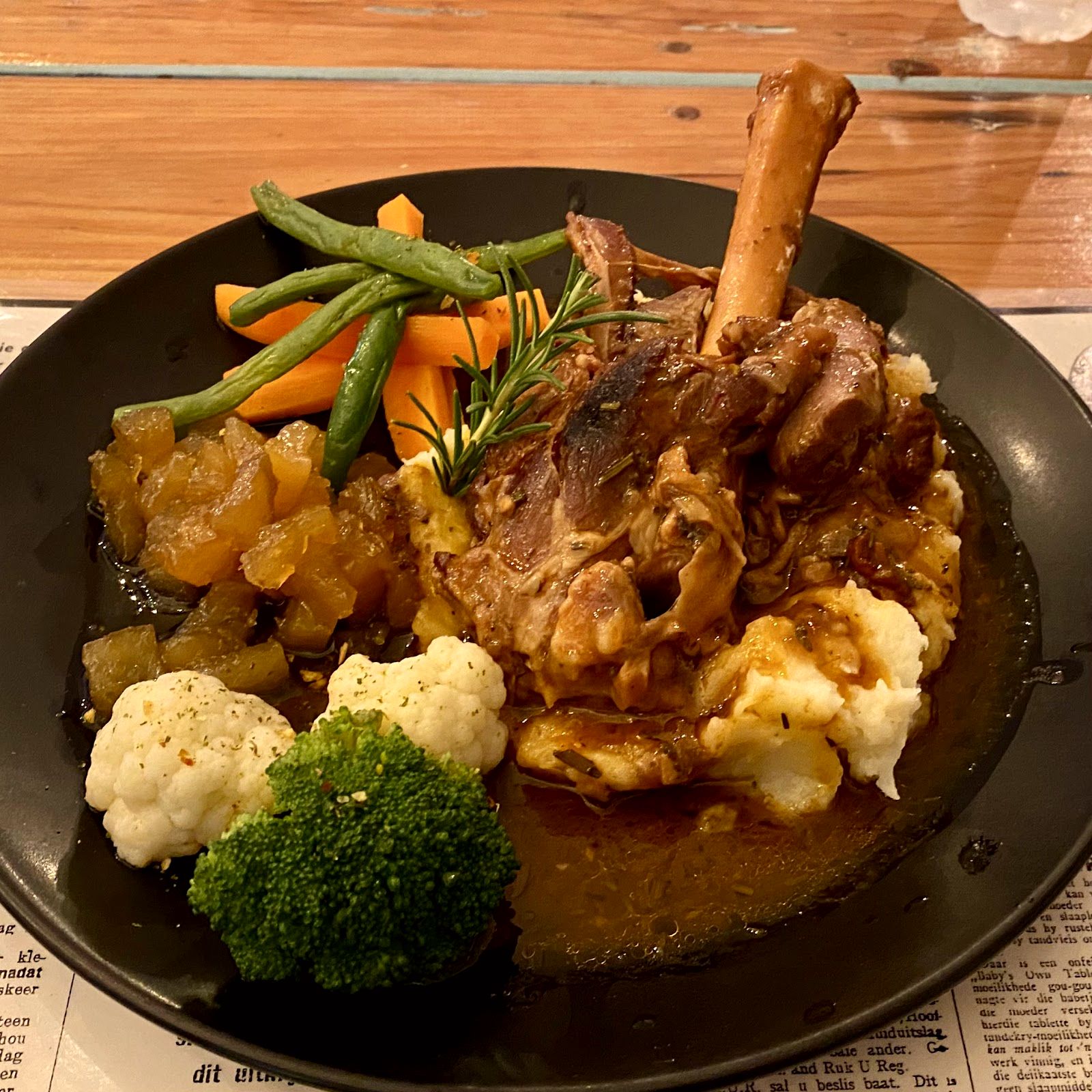 Karoo lamb shank